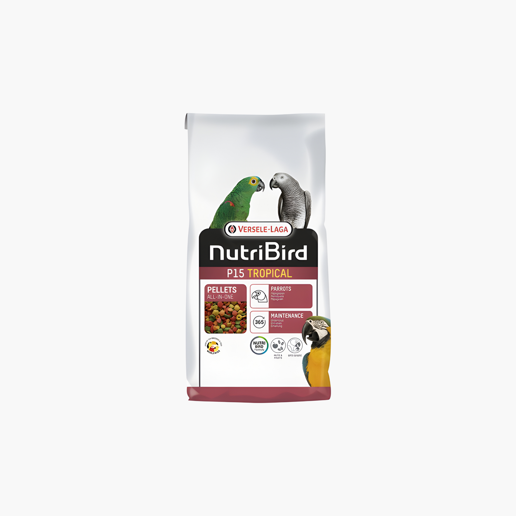 Nutribird P15 Tropical Onderhoudsvoeder - Pet Global Shop