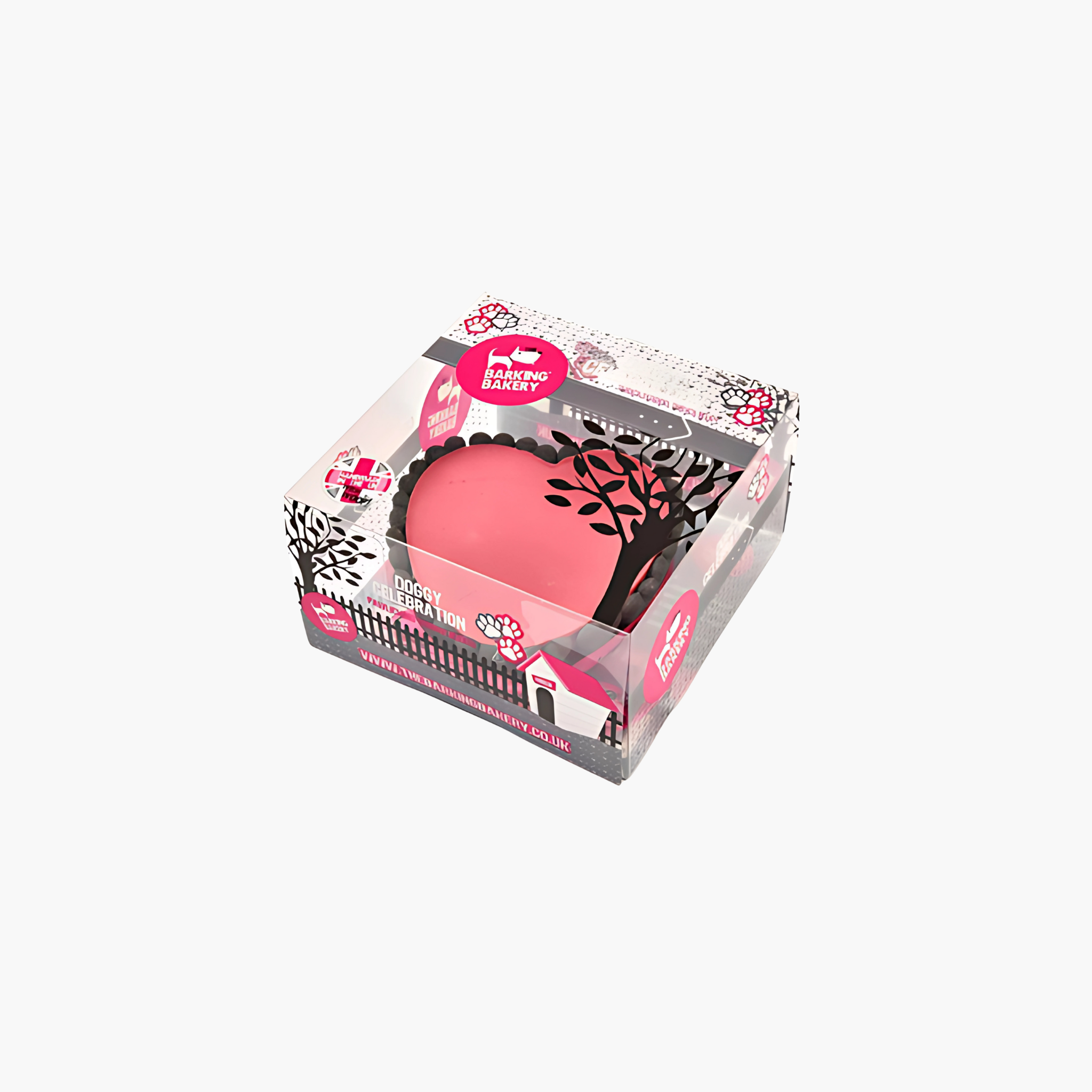 The Barking Bakery Hondentraktatie – Roze - Pet Global Shop